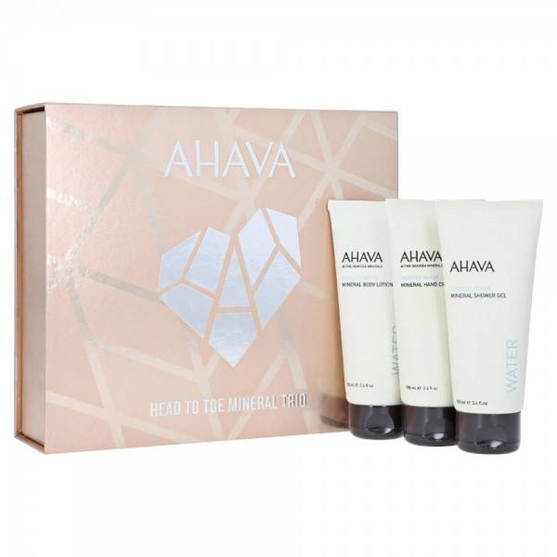 Ahava kit head to toe mineral trio kit, , medium-null