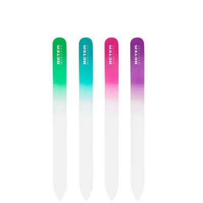 Beter elite tempered glass nail file x 1 piece