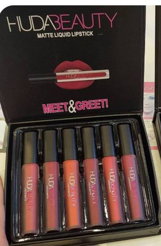 Huda beauty liquid matte lipsticks (set), , medium image number null