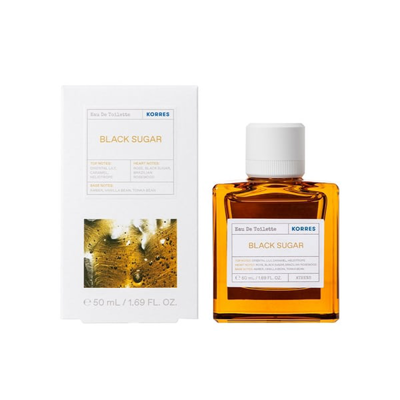 Korres black sugar edt 50ml + free shower gel image number null