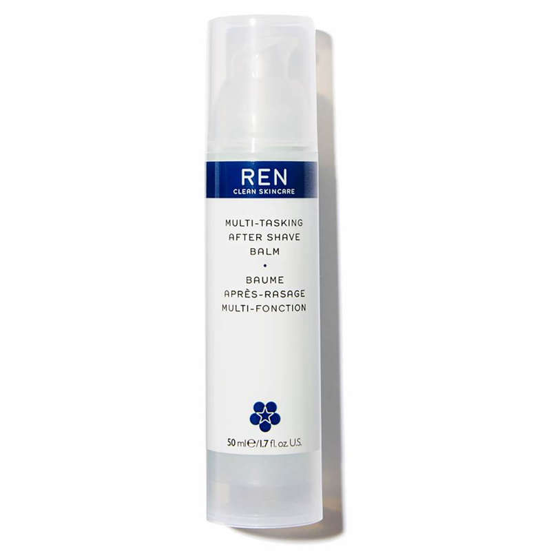 Ren clean skincare multi-tasking after shave balm. Soothing& moisturising after-shave balm 50ml-null
