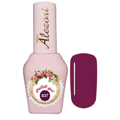 Gel polish №037 15ml. Μωβ- μελιτζανι. Ημιμόνιμο βερνίκι.