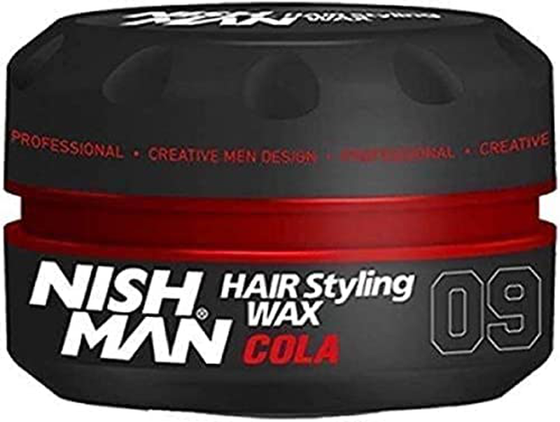 Nishman hair styling gel wax 09 cola 150ml, , medium image number null