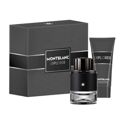 Montblanc set explorer eau de parfum 60ml& shower gel 100ml, , medium