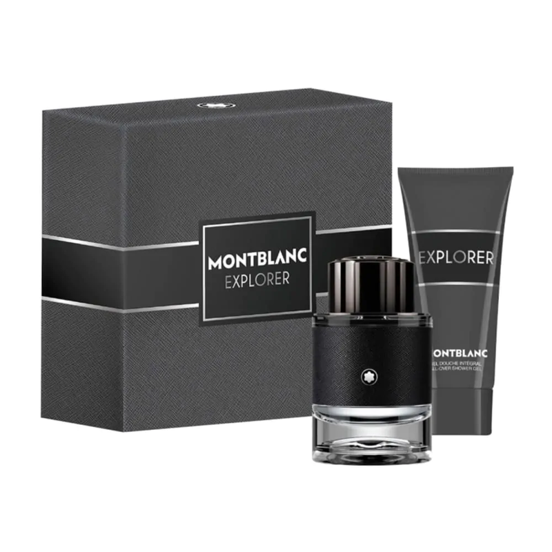 Montblanc set explorer eau de parfum 60ml& shower gel 100ml, , medium-null