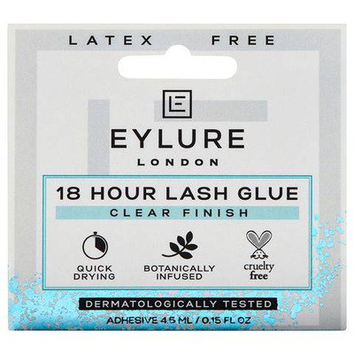 Eylure 18hour lash glue clear 4.5ml, , medium