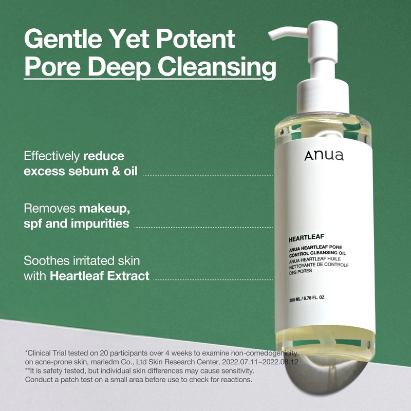 Anua heartleaf pore control cleansing oil 200ml-null