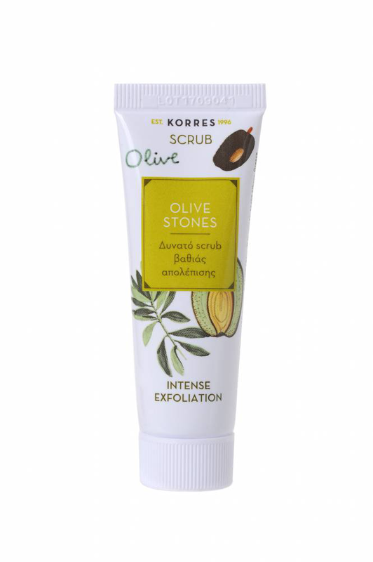 Korres olive stone intense exfoliation face mask 18ml, , medium image number null