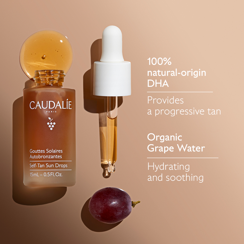 Caudalie self-tan sun drops 15ml, , medium-null