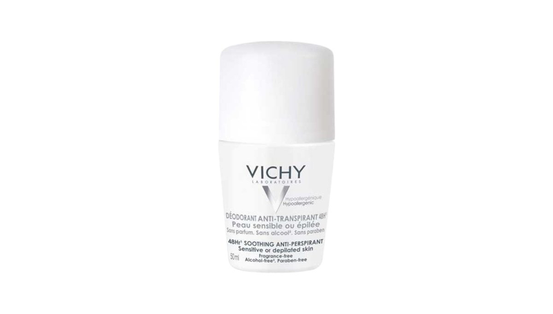 Product image: Vichy deodorant 48h soothing anti-perspirant roll-on for sensitive or depilated skin, 50ml-null