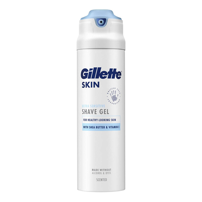 Gillette skin ultra sensitive shaving gel 200 ml, , medium