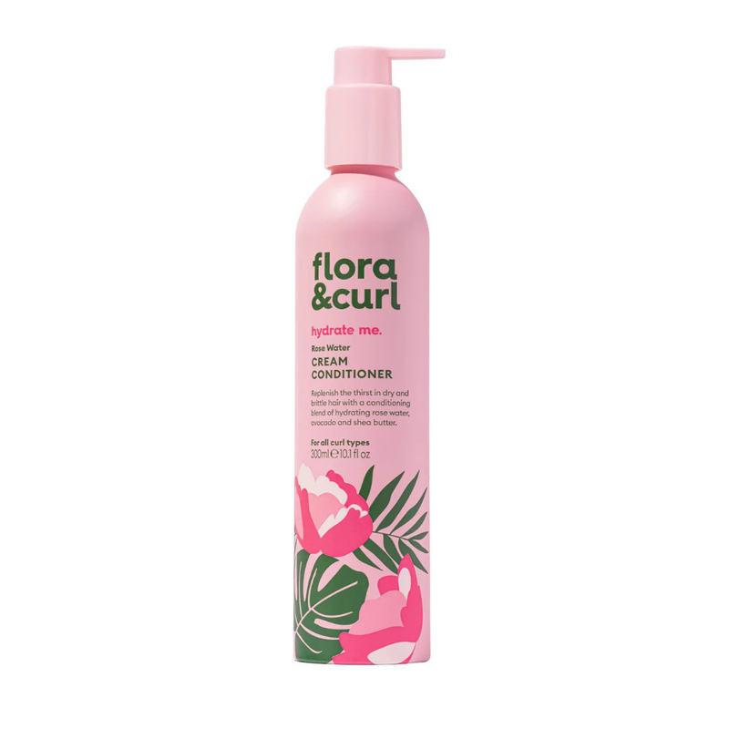 Flora & curl rose water cream conditioner 300ml-null