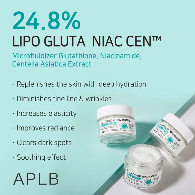 Product image: Aplb glutathione niacinamide facial cream 55ml, , medium-null