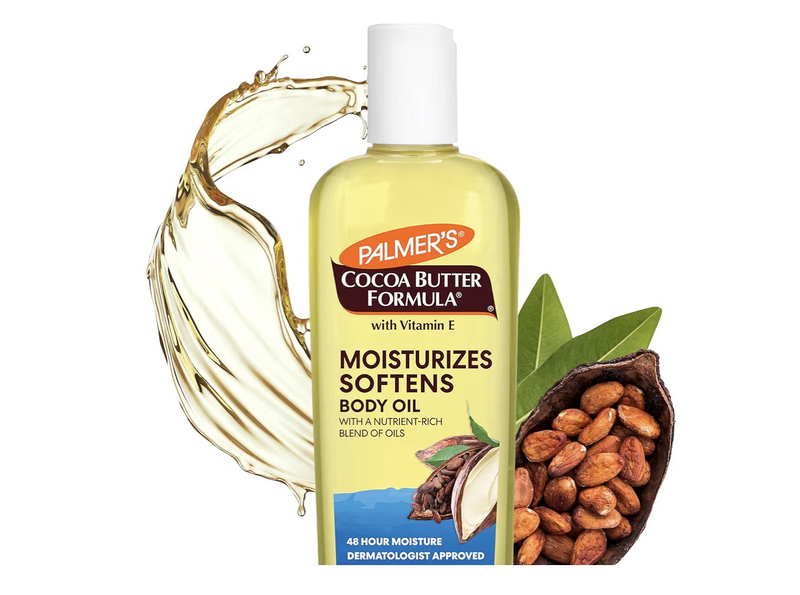 Palmer's cocoa butter moisturizing body oil with vitamin e, radiant looking glow and skin hydration, instant absorption, bath, body and shower-null