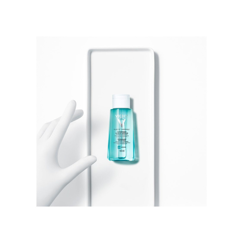 Vichy purete thermale waterproof make up remover, for sensitive eyes 100ml-null