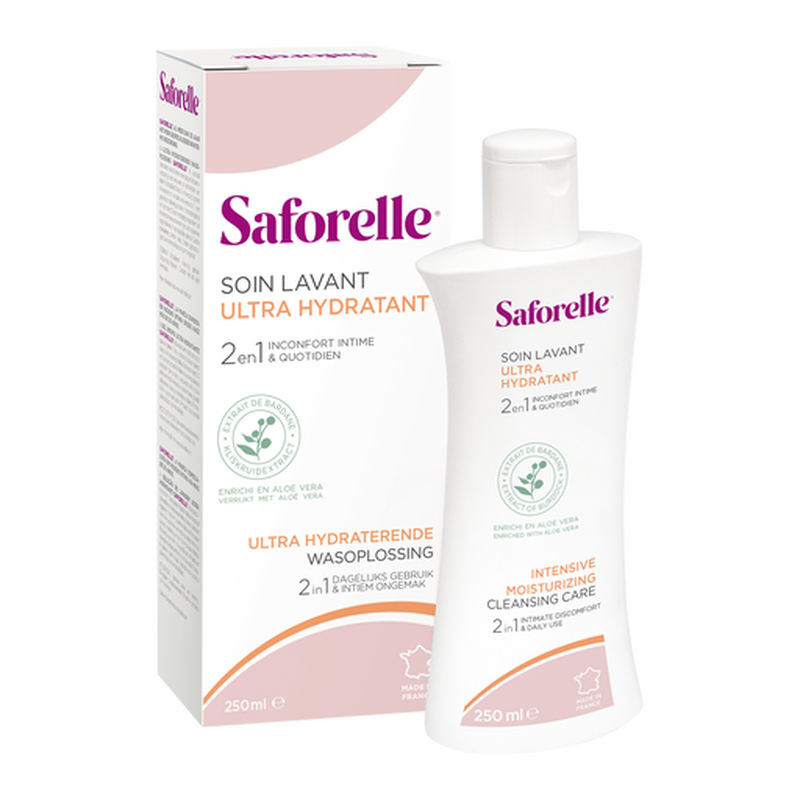 Saforelle ultra hydratant cleansing 250ml, , medium-null