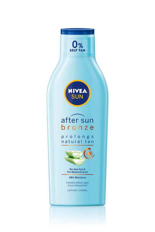 Nivea sun after sun bronze tan prolonging lotion 200ml, , medium image number null