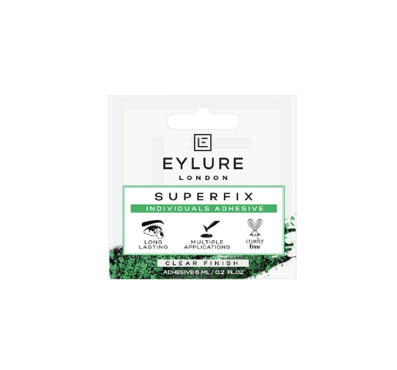 Eylure individual lash adhesive clear finish 6ml, , medium-null