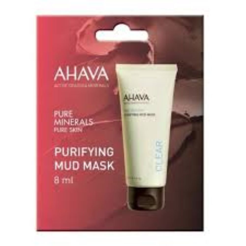 Ahava single purifying mud mask sachet, 8ml-null