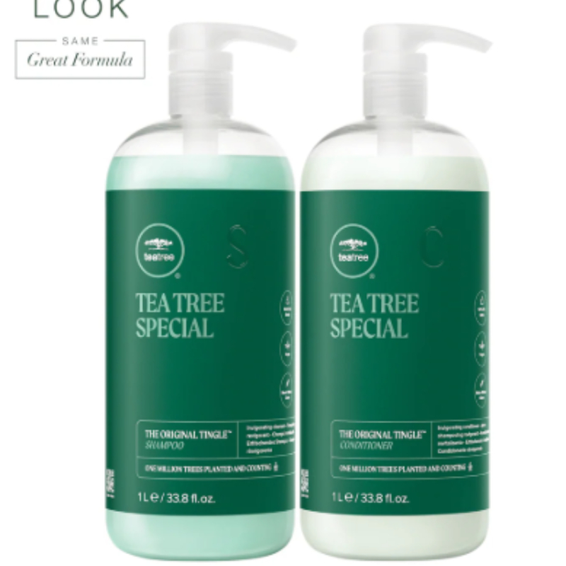 Paul mitchell tea tree special shampoo & conditioner duo 1000ml, , medium-null