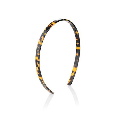 Balmain small acetate headband tortoise