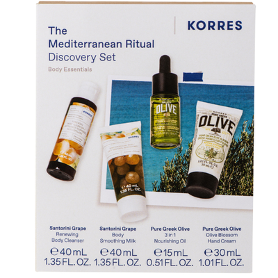Korres the mediterranean ritual discovery set 4pcs, , medium