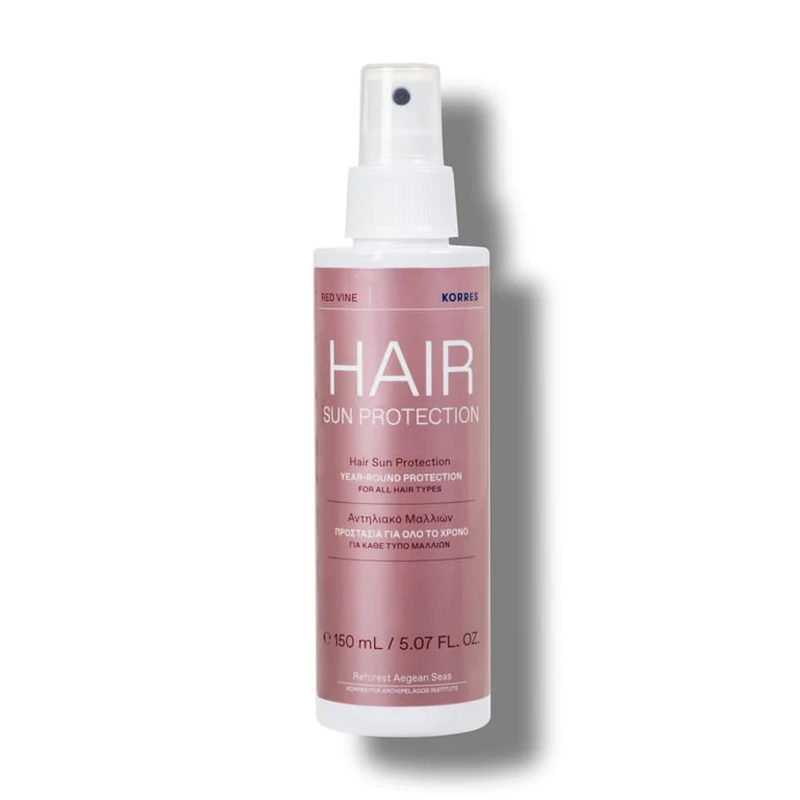 Korres red vine hair sun protection, , medium-null