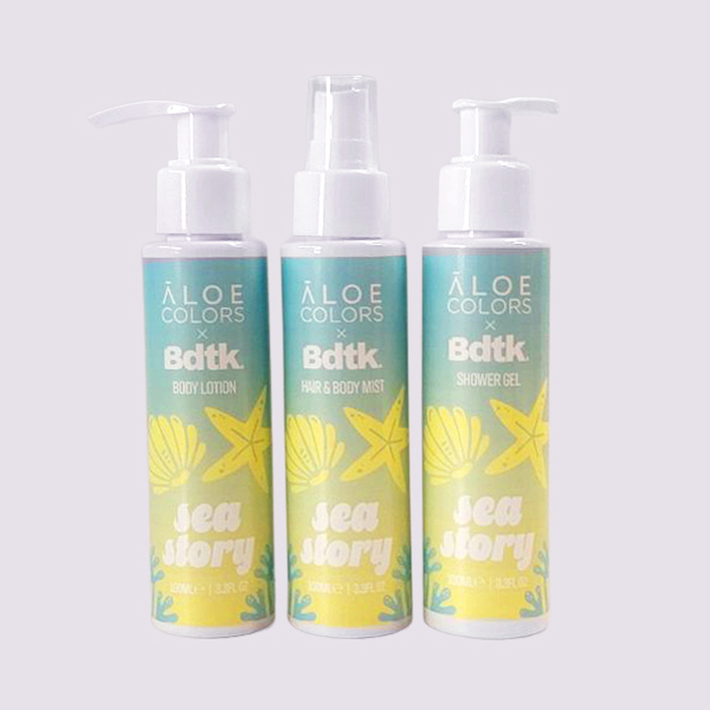 Product image: Aloe+ colors sea story bag set με shower gel 100 ml, body lotion 100 ml & mist μαλλιών και σώματος 100 ml, , medium-null