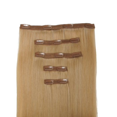 Clip in 5 pcs classic 50-52cm 10/wheat