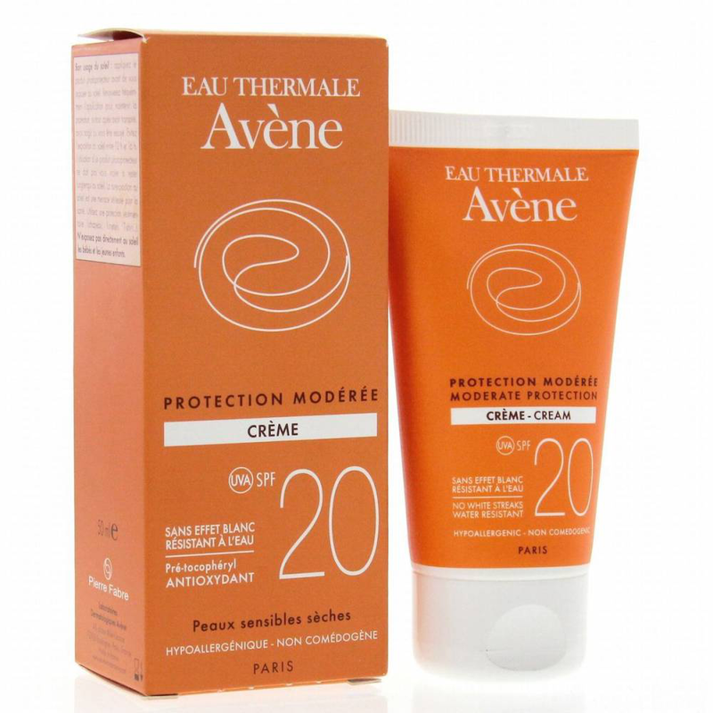 Avene sunscreen cream for face SPF20 for dry sensitive skin 50ml-null