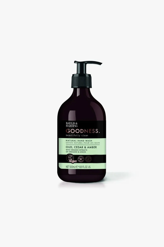 Goodness oud, cedar & amber hand wash  500ml-null