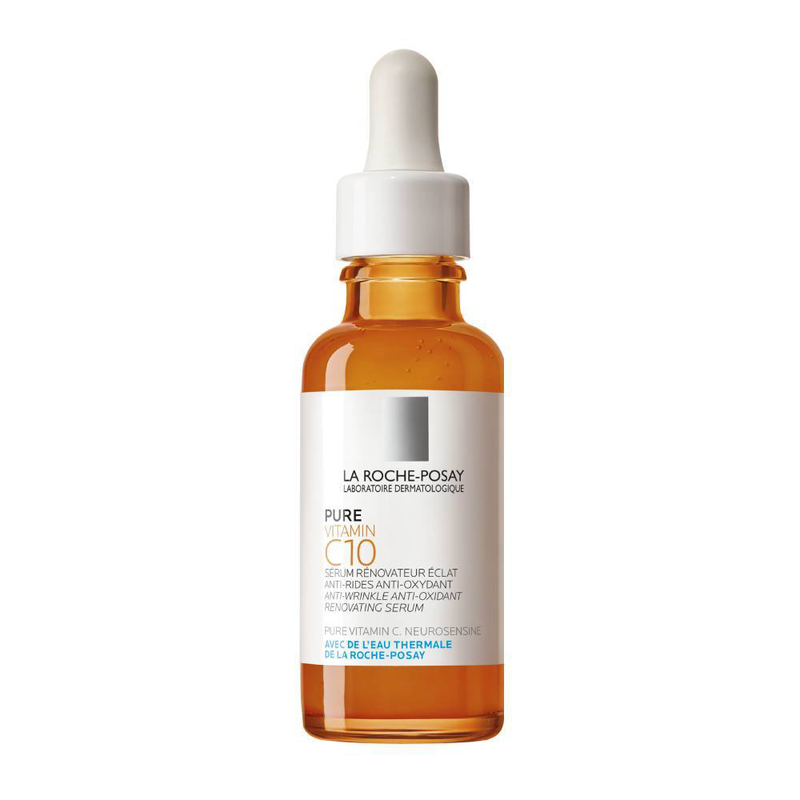 La roche-posay pure vitamin c10. Anti-wrinkle, anti-oxidant and renovating serum. Suitable for sensitive skin 30ml-null