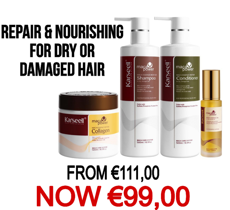 Karseell perfect 4 set-for dry damaged hair repair&nourishing, , medium-null