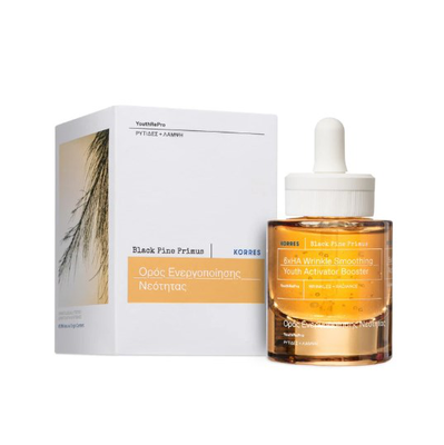 Korres black pine primus 6xha wrinkle soothing youth activator booster 30ml, , medium