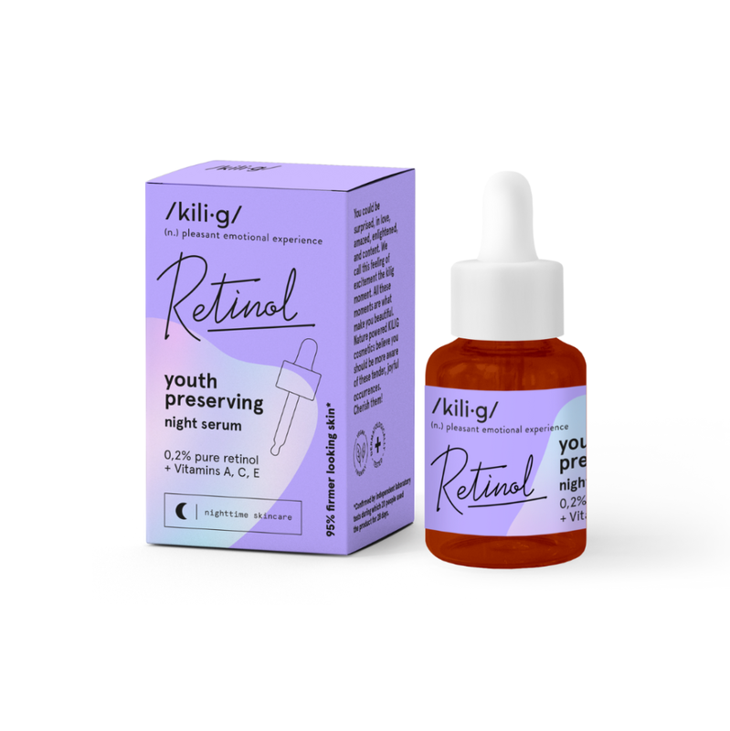 Kilig retinol night facial serum 30ml image number null