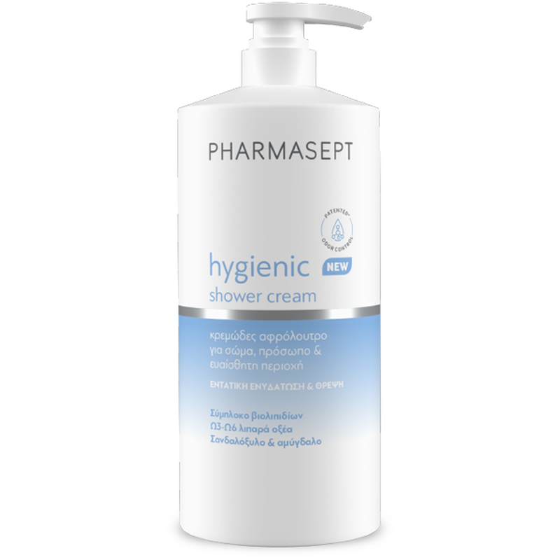 Pharmasept hygienic shower cream &kappa;&rho;&epsilon;&mu;ώ&delta;&epsilon;&sigmaf; &alpha;&phi;&rho;ό&lambda;&omicron;&upsilon;&tau;&rho;&omicron; &gamma;&iota;&alpha; &sigma;ώ&mu;&alpha;, &pi;&rho;ό&sigma;&omega;&pi;&omicron; &kappa;&alpha;&iota; &epsilon;&upsilon;&alpha;ί&sigma;&theta;&eta;&tau;&eta; &pi;&epsilon;&rho;&iota;&omicron;&chi;ή 1000 ml-null