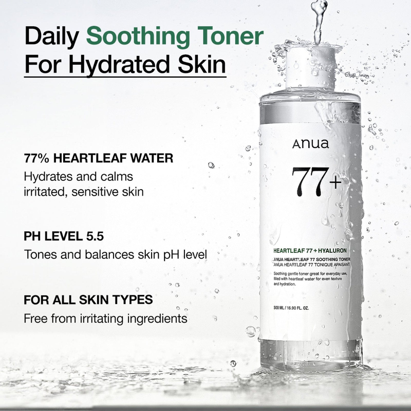 Product image: Anua heartleaf 77% soothing toner 250ml, , medium-null