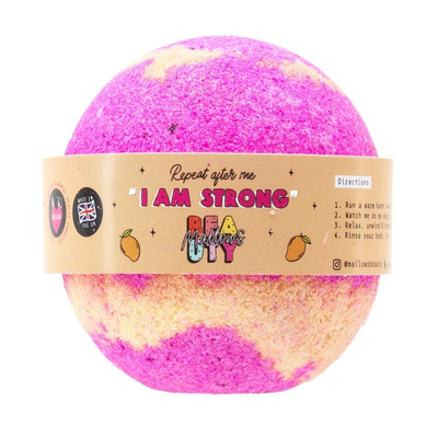 Mallows beauty bath bomb mango 135g, , medium