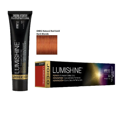 Joico lumishine repair+ permanent crème color 6nrg, , medium