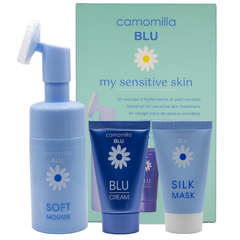 Camomilla blu | my sensitive skin promo face kit &mu;&epsilon; soft mousse &alpha;&phi;&rho;ό&sigmaf; &kappa;&alpha;&theta;&alpha;&rho;&iota;&sigma;&mu;&omicron;ύ 100ml, silk mask &mu;ά&sigma;&kappa;&alpha; &theta;&rho;έ&psi;&eta;&sigmaf; 30ml & blu cream &kappa;&rho;έ&mu;&alpha; &epsilon;&pi;&alpha;&nu;ό&rho;&theta;&omega;&sigma;&eta;&sigmaf; 30ml | 1&sigma;&epsilon;&tau;, , medium-null