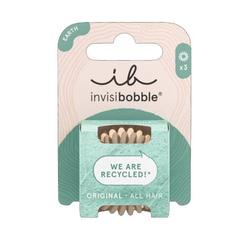 Invisibobble original eart respiraled 3 pcs, hair accesories, , medium-null