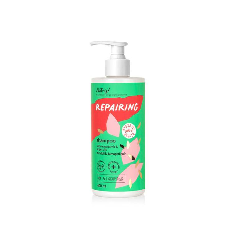 Kilig hair repair shampoo 400ml image number null