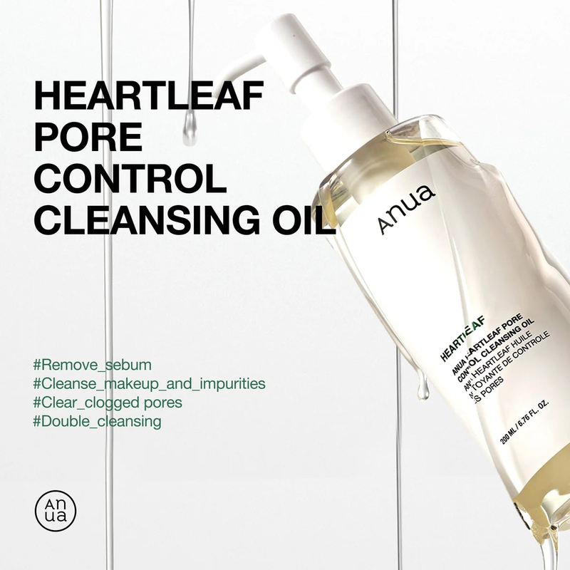 Anua heartleaf pore control cleansing oil 200ml-null