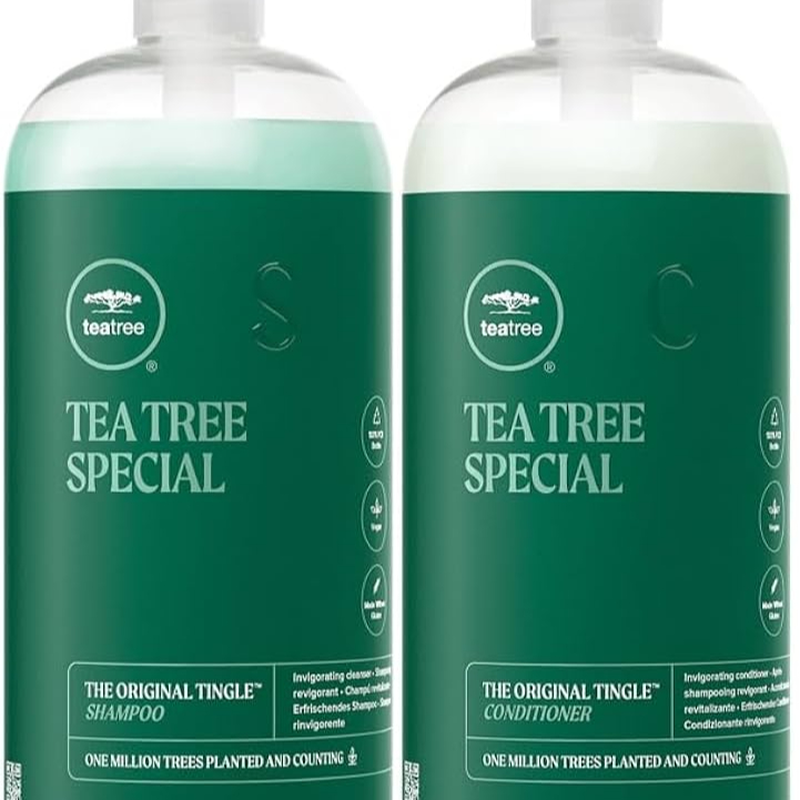 Paul mitchell tea tree special shampoo & conditioner duo 1000ml, , medium-null