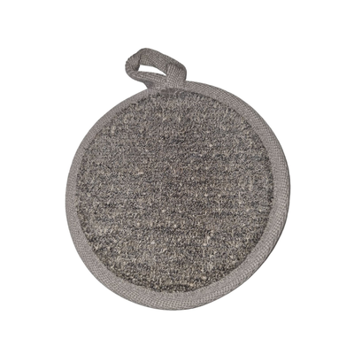 Bath pad charcoal bamboo & linen, , medium