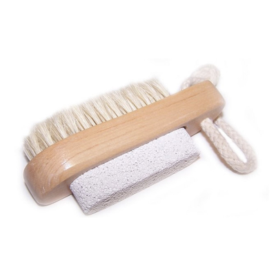 Brush body scrub stone and scrape, , medium