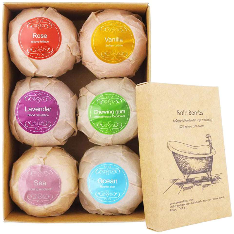 Product image: Fizzy bath bombs 6 pcs/set, , medium-null