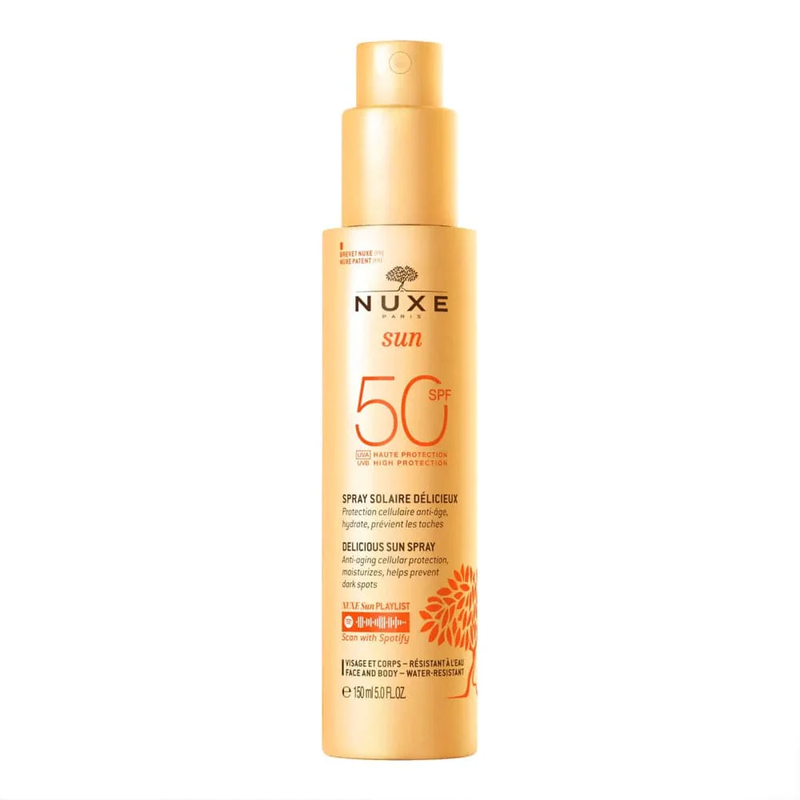 Nuxe sun melting spray for face and body 50 SPF 150ml image number null