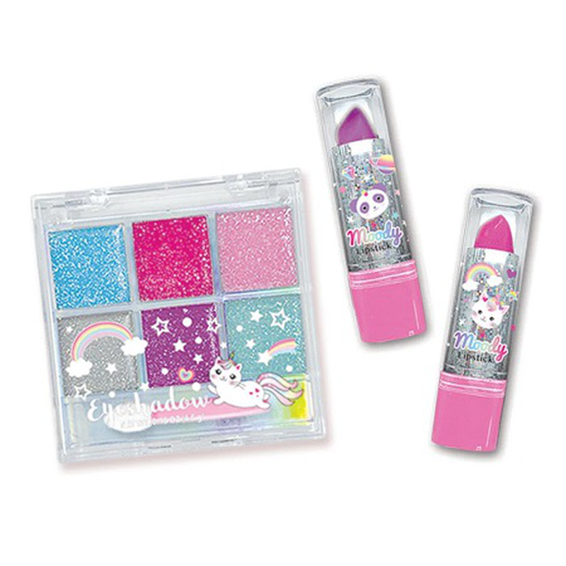 Hot focus sparkling eyshadow & moody lipstick 8y+ 087uc, , medium-null