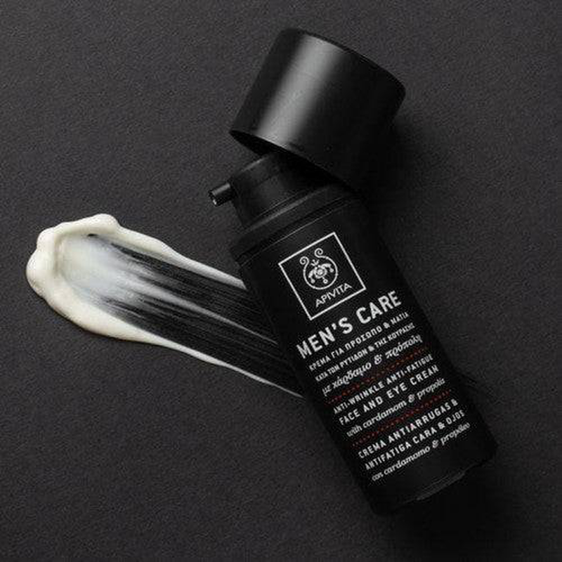 Apivita men's care anti-wrinkle & anti-fatigue face & eyes cream x 50ml image number null